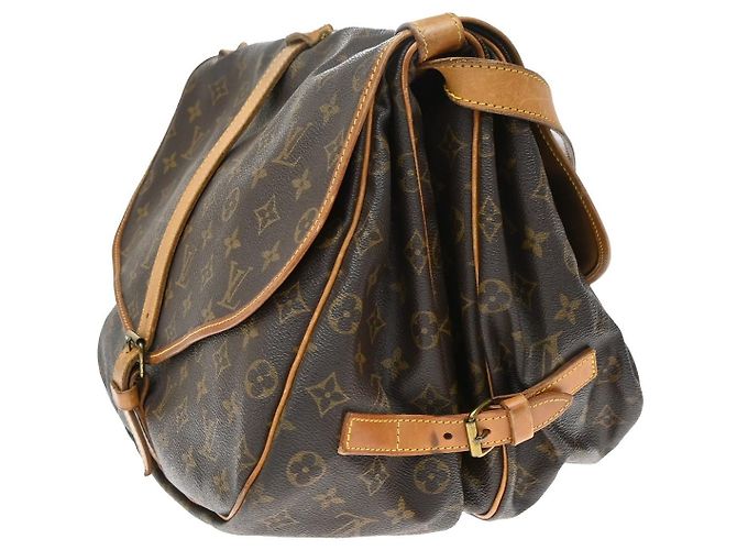 Louis Vuitton Saumur Monogram 35 Braun - Ansicht 3