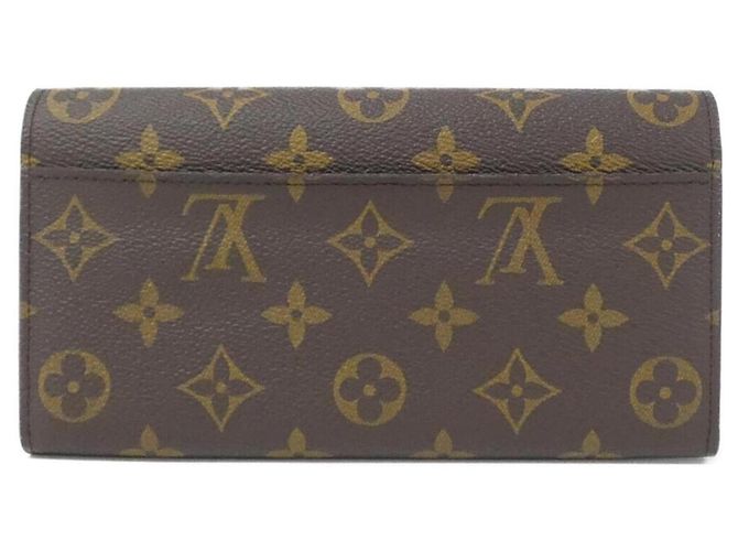 Louis Vuitton Monogram Portefeuille Sarah M60531 Wallet Marrone - vista 2