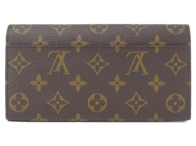 Louis Vuitton Monogram Portefeuille Sarah M60531 Wallet Marrone - vista 2