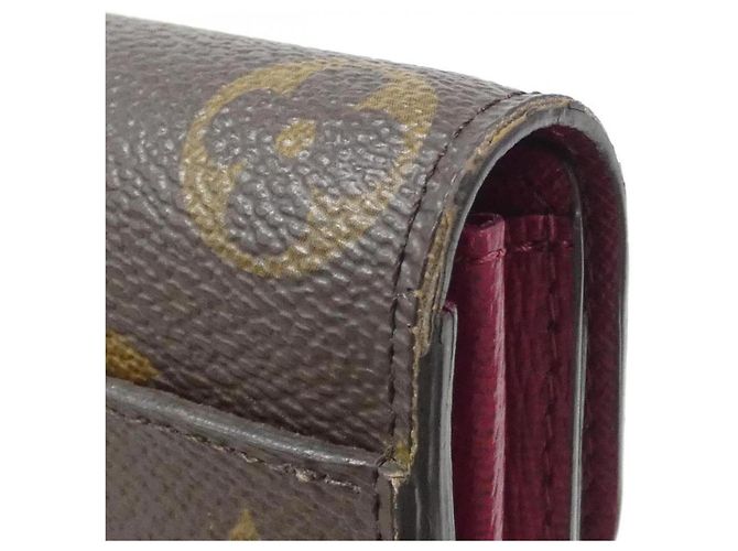 Louis Vuitton Monogram Portefeuille Sarah M62234 Wallet Marrone - vista 4