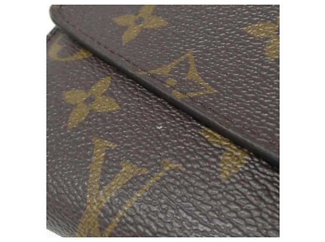 Louis Vuitton Monogram Portefeuille Sarah M62234 Wallet Marrone - vista 6