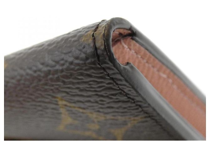 Louis Vuitton Monogram Portefeuille Emilie Wallet Marrone - vista 3