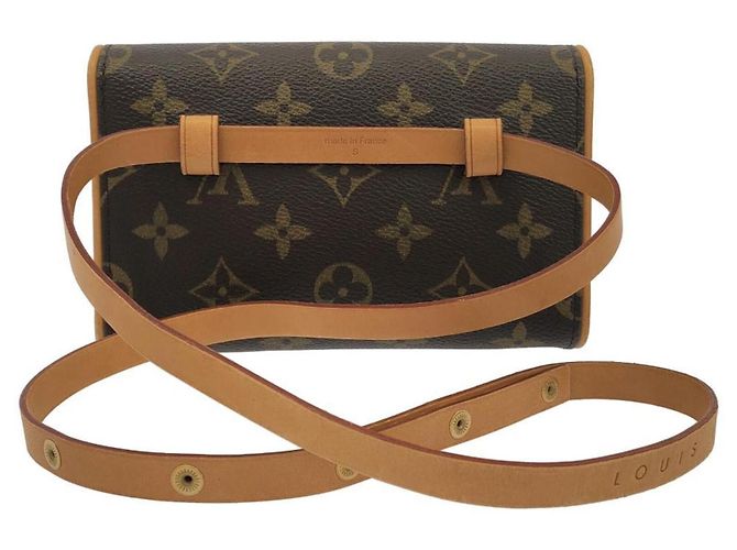 Louis Vuitton Monogram Pochette Florentine S Waist Bag Marrone - vista 2
