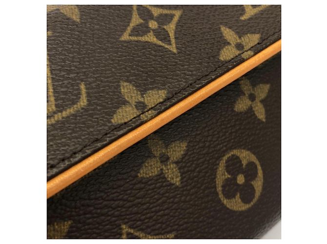 Louis Vuitton Monogram Pochette Florentine S Waist Bag Marrone - vista 4