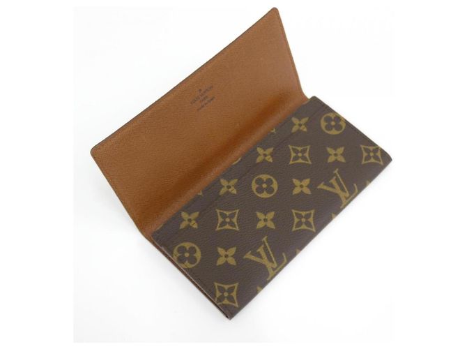 Louis Vuitton Monogram Long Bill Wallet Braun - Ansicht 3