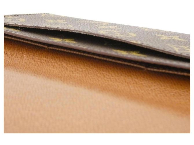 Louis Vuitton Monogram Long Bill Wallet Braun - Ansicht 5