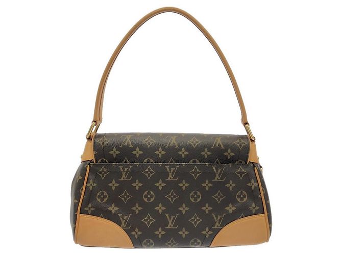 Borsa a tracolla Louis Vuitton Monogram Beverly MM Marrone - vista 2