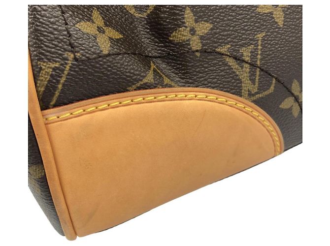 Borsa a tracolla Louis Vuitton Monogram Beverly MM Marrone - vista 4
