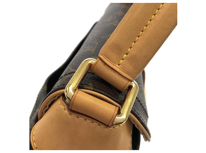 Borsa a tracolla Louis Vuitton Monogram Beverly MM Marrone - vista 5