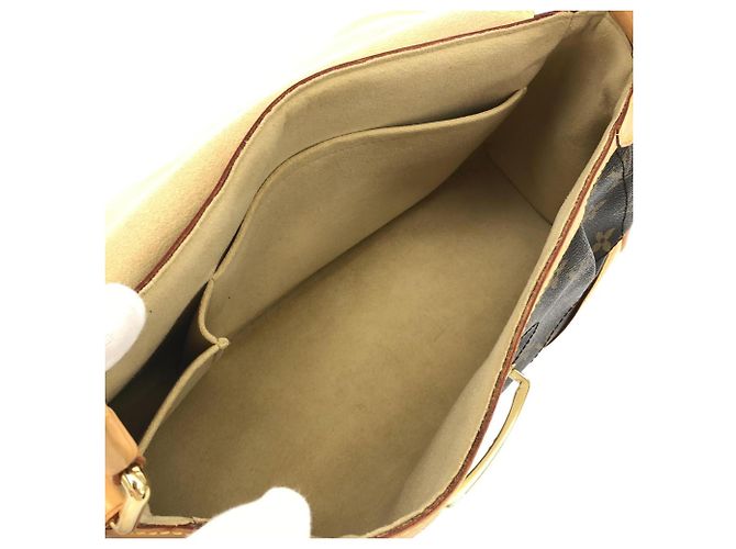Borsa a tracolla Louis Vuitton Monogram Beverly MM Marrone - vista 8