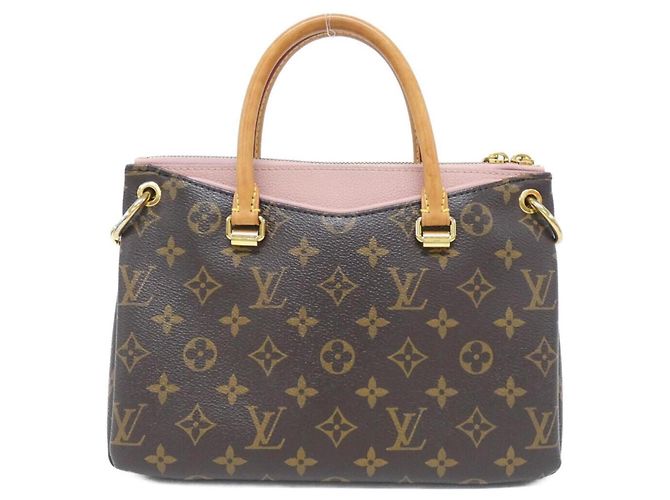 Borsa Louis Vuitton Monogram Pallas BB Marrone - vista 2