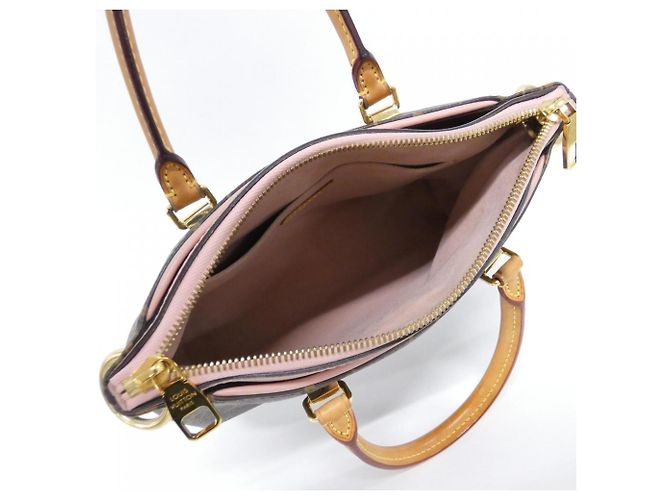 Borsa Louis Vuitton Monogram Pallas BB Marrone - vista 9