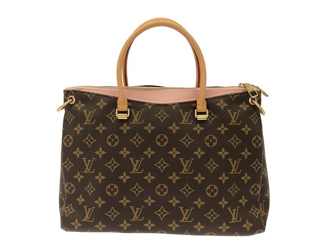 Borsa Louis Vuitton Monogram Pallas Marrone - vista 2