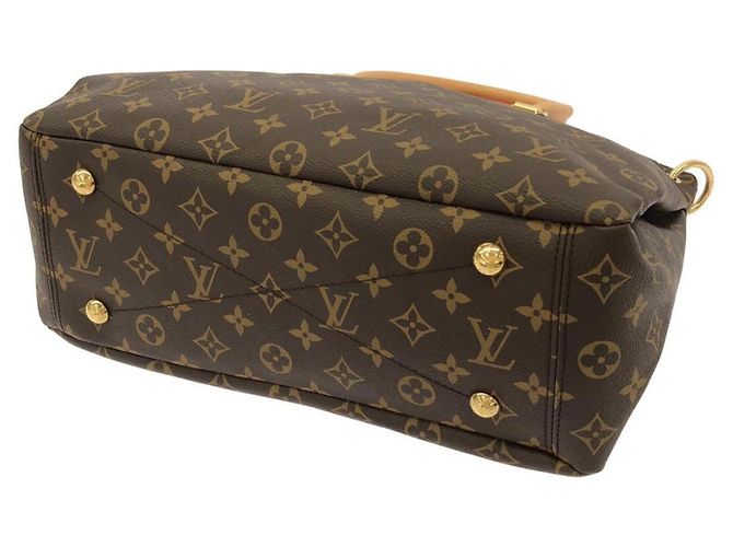 Borsa Louis Vuitton Monogram Pallas Marrone - vista 3