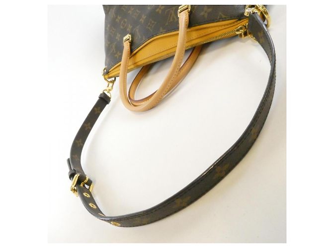 Borsa Louis Vuitton Monogram Pallas Marrone - vista 6