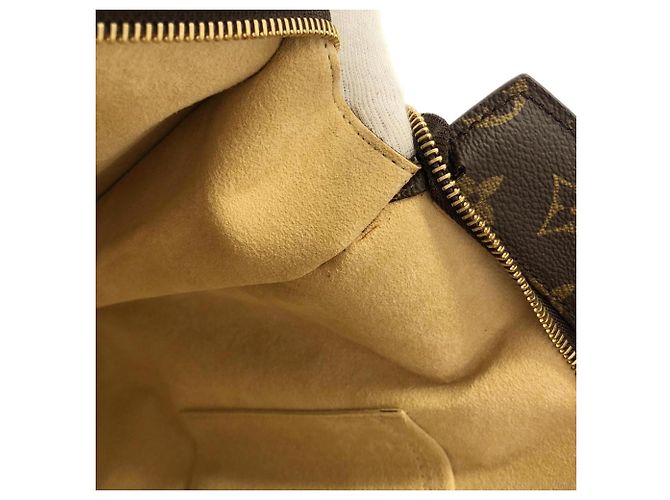 Sac à main Louis Vuitton Monogram Babylon Marron - vue 10