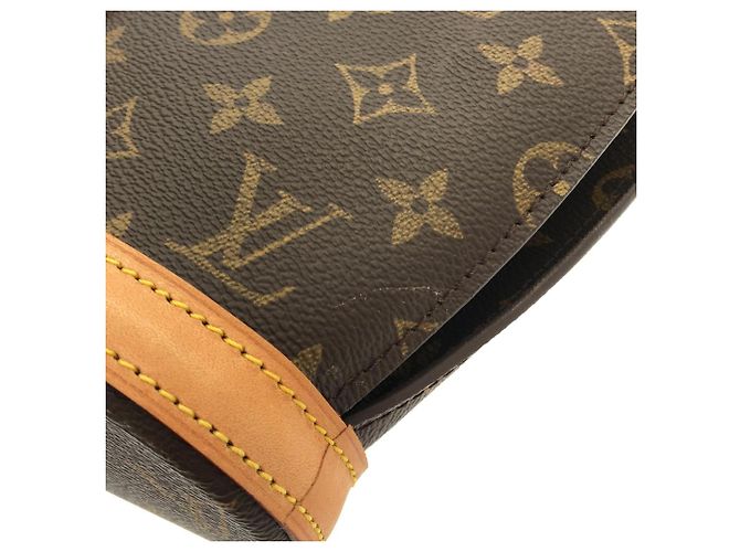Sac à main Louis Vuitton Monogram Babylon Marron - vue 3