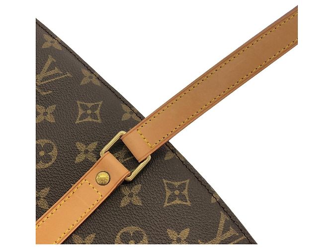 Sac à main Louis Vuitton Monogram Babylon Marron - vue 5