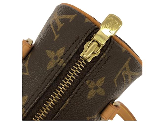 Borsa Louis Vuitton Monogram Papillon Marrone - vista 4