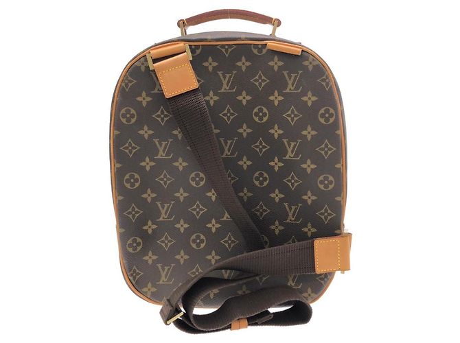 Louis Vuitton Monogram Packall Sac Add M51132 Shoulder Bag Marrone - vista 2