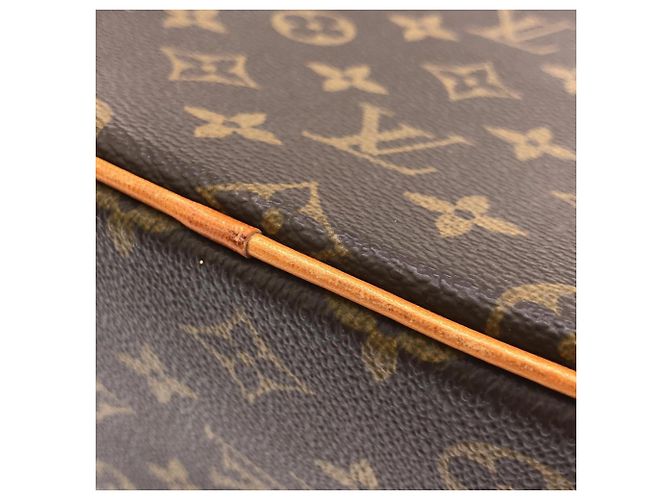 Louis Vuitton Monogram Packall Sac Add M51132 Shoulder Bag Marrone - vista 3