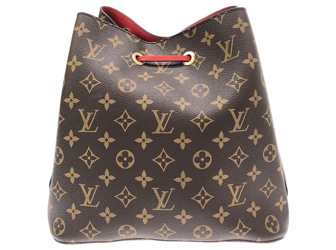 Néonoé Borsa a tracolla Louis Vuitton Monogram Neo Noe MM Marrone - vista 2