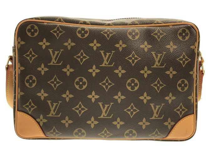 Borsa a tracolla Louis Vuitton Monogram Trocadero Marrone - vista 2