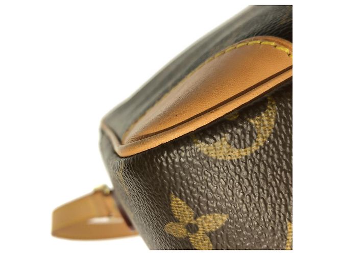 Borsa a tracolla Louis Vuitton Monogram Trocadero Marrone - vista 3