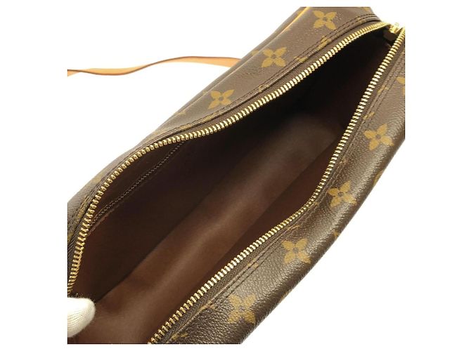 Borsa a tracolla Louis Vuitton Monogram Trocadero Marrone - vista 9