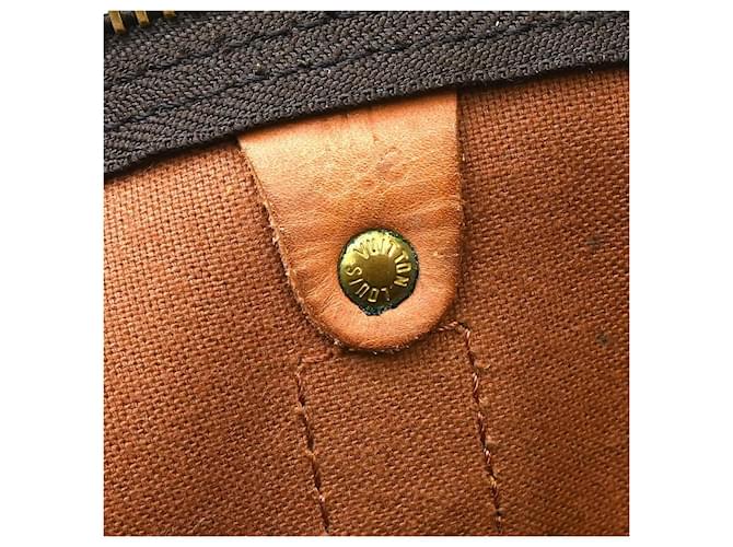 Louis Vuitton Keepall Monogram 55 Marrone - vista 5