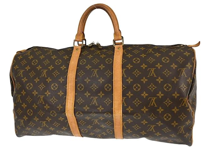 Louis Vuitton Keepall Monogram 55 Marrone - vista 2