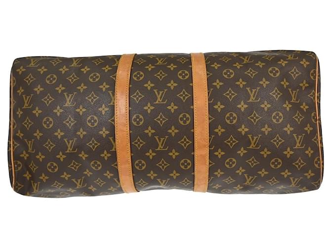 Louis Vuitton Keepall Monogram 55 Marrone - vista 7