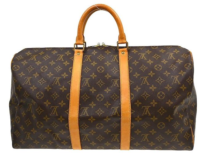 Louis Vuitton Keepall Monogram 50 Marrone - vista 2