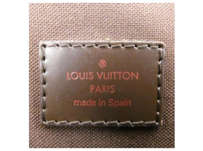 Borsa Louis Vuitton Damier Bobour N52006 Damier ebene - vista 10