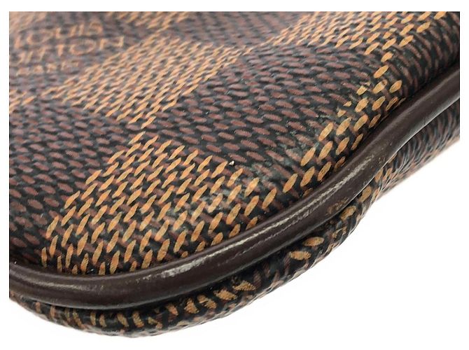 Borsa a tracolla Louis Vuitton Damier Pochette Plat Brooklyn Damier ebene - vista 3