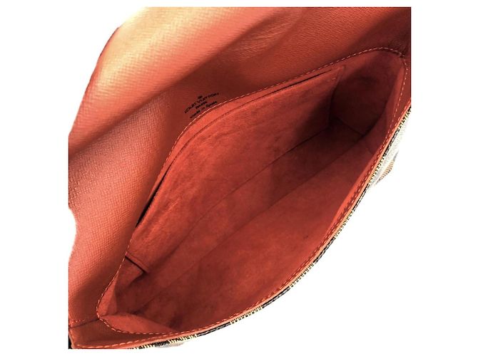 Borsa a tracolla Louis Vuitton Damier Musette Tango Damier ebene - vista 7