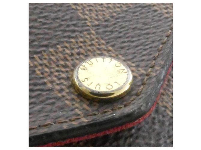 Borsa a tracolla Louis Vuitton Damier Pochette Felicie Damier ebene - vista 6