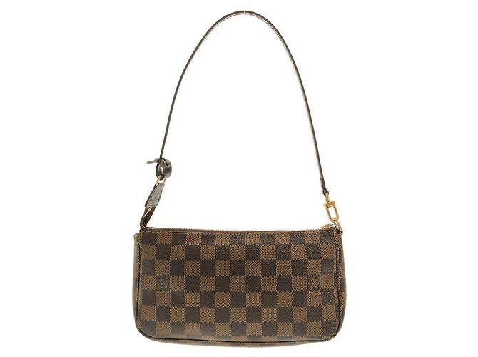 Louis Vuitton Damier Pochette Accessoires N41206 Damier ebene - vista 2