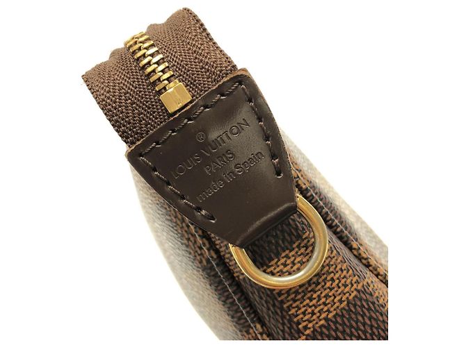 Louis Vuitton Damier Pochette Accessoires N41206 Damier ebene - vista 6