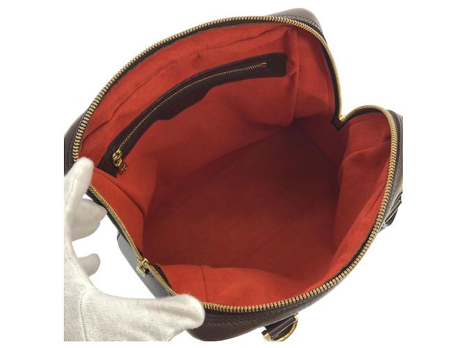 Borsa Louis Vuitton Damier Brera Damier ebene - vista 7