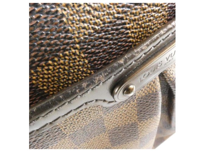 Borsa a tracolla Louis Vuitton Damier Bloomsbury PM Damier ebene - vista 5