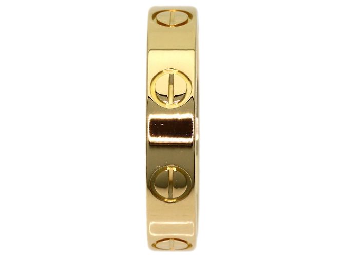 Anello Mini Love Cartier in oro giallo 18K - vista 3