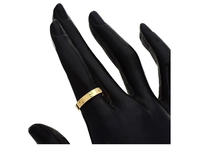 Anello Mini Love Cartier in oro giallo 18K - vista 5