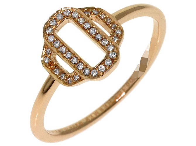 Ring Hermès Anillo Hermes Attrage en oro rosa 18K y diamantes - vista 2