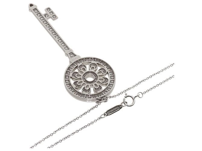 Collana Tiffany & Co. Petal Key con diamanti - vista 2