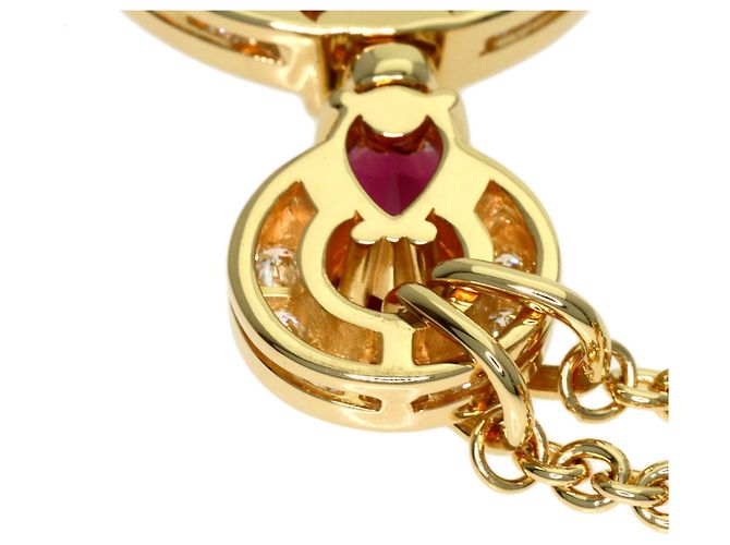 Bulgari Bvlgari Astrale Cerchi Halskette mit Diamanten und bunten Edelsteinen - Ansicht 8