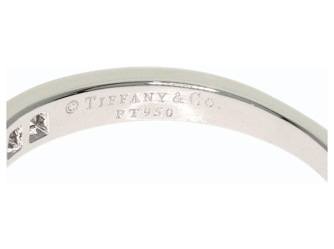 Tiffany & Co. Platin-Solitärring mit Diamant - Ansicht 6