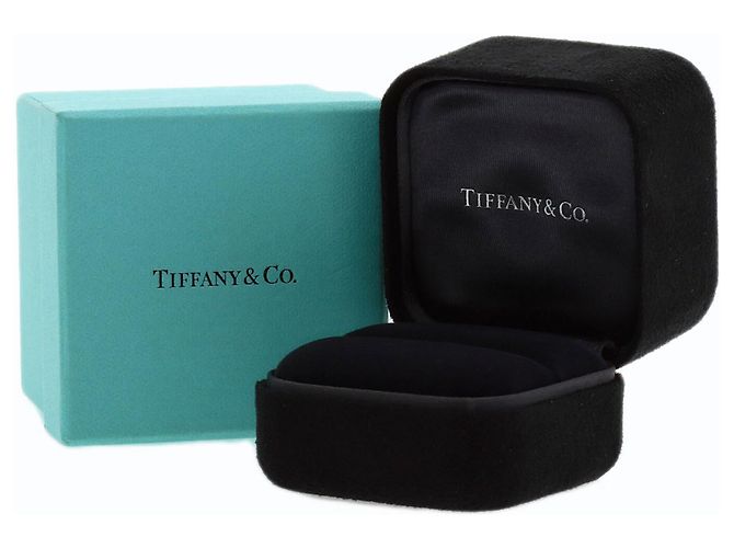 Tiffany & Co. Platin-Solitärring mit Diamant - Ansicht 9