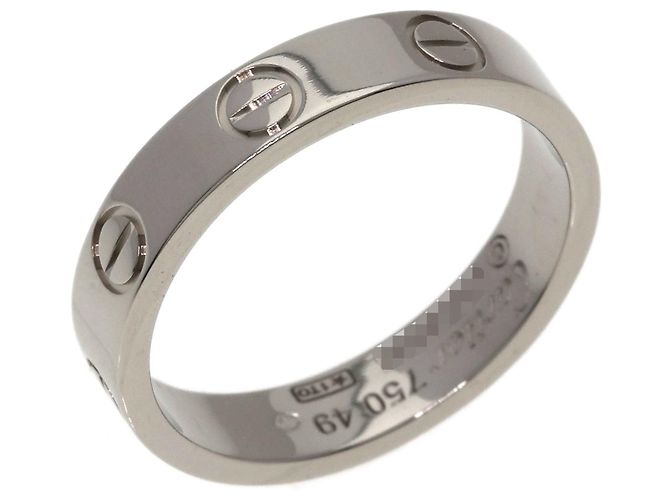 Cartier Mini Love Ring in 18K Weißgold - Ansicht 2
