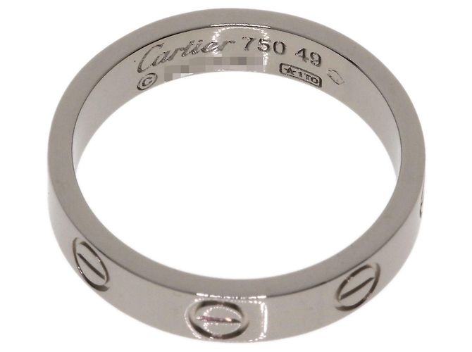 Cartier Mini Love Ring in 18K Weißgold - Ansicht 4